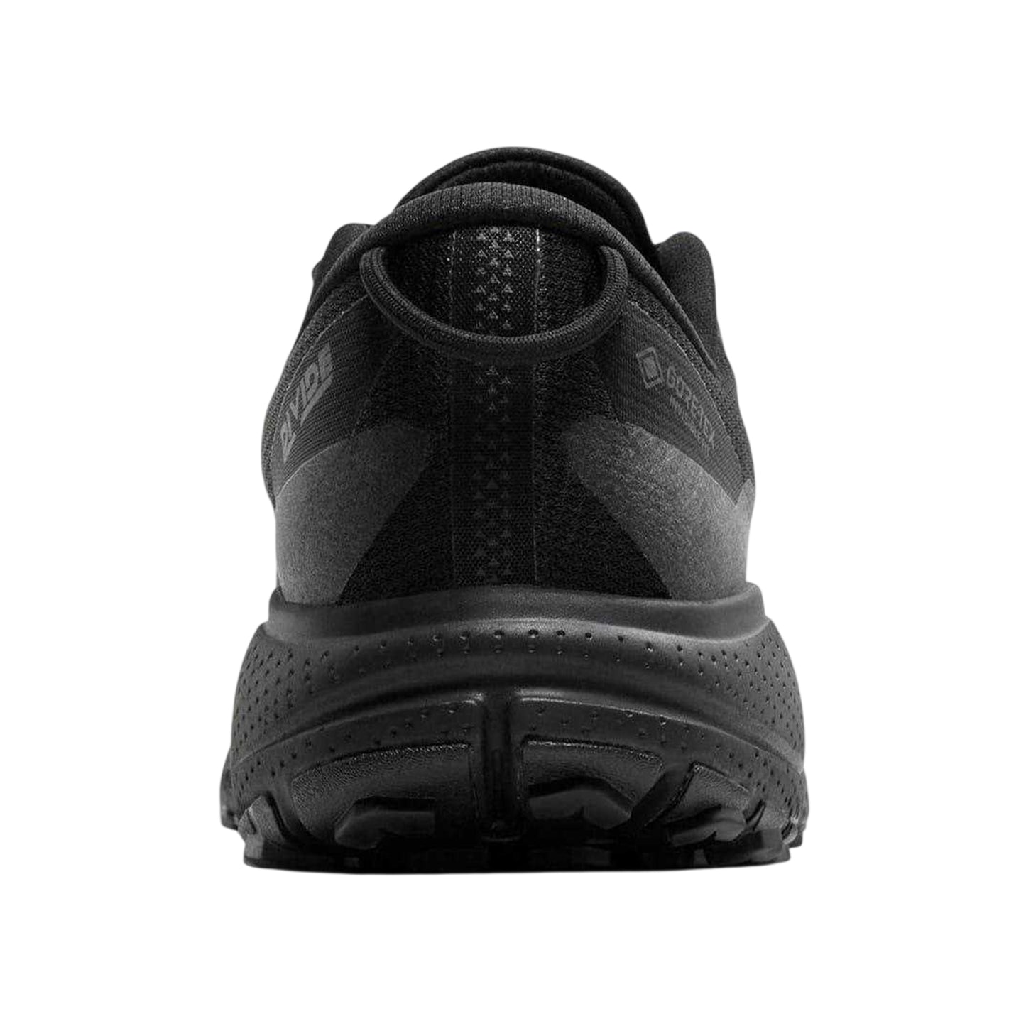 Black - Back - Brooks Womens-Ladies Divide 6 GTX Shoes
