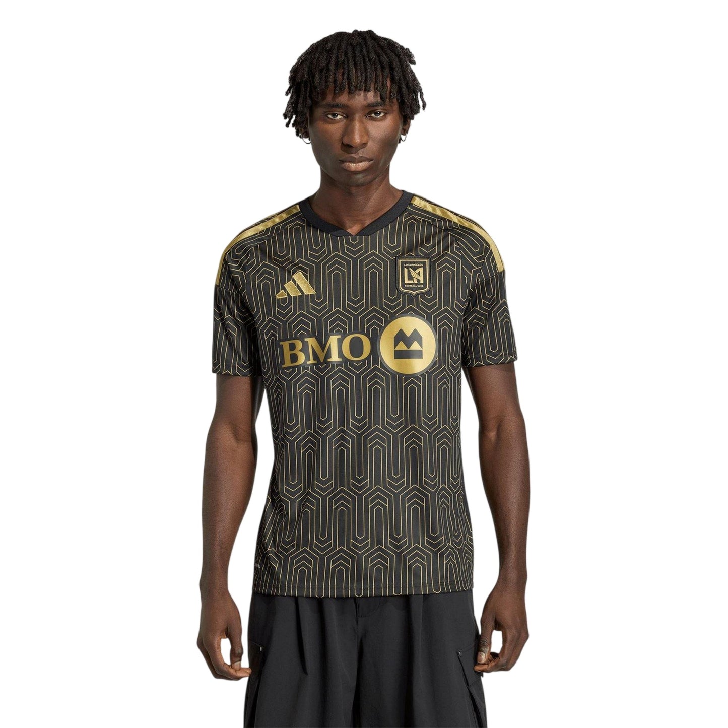 Black-Gold - Pack Shot - Los Angeles FC Mens Adidas Home Jersey