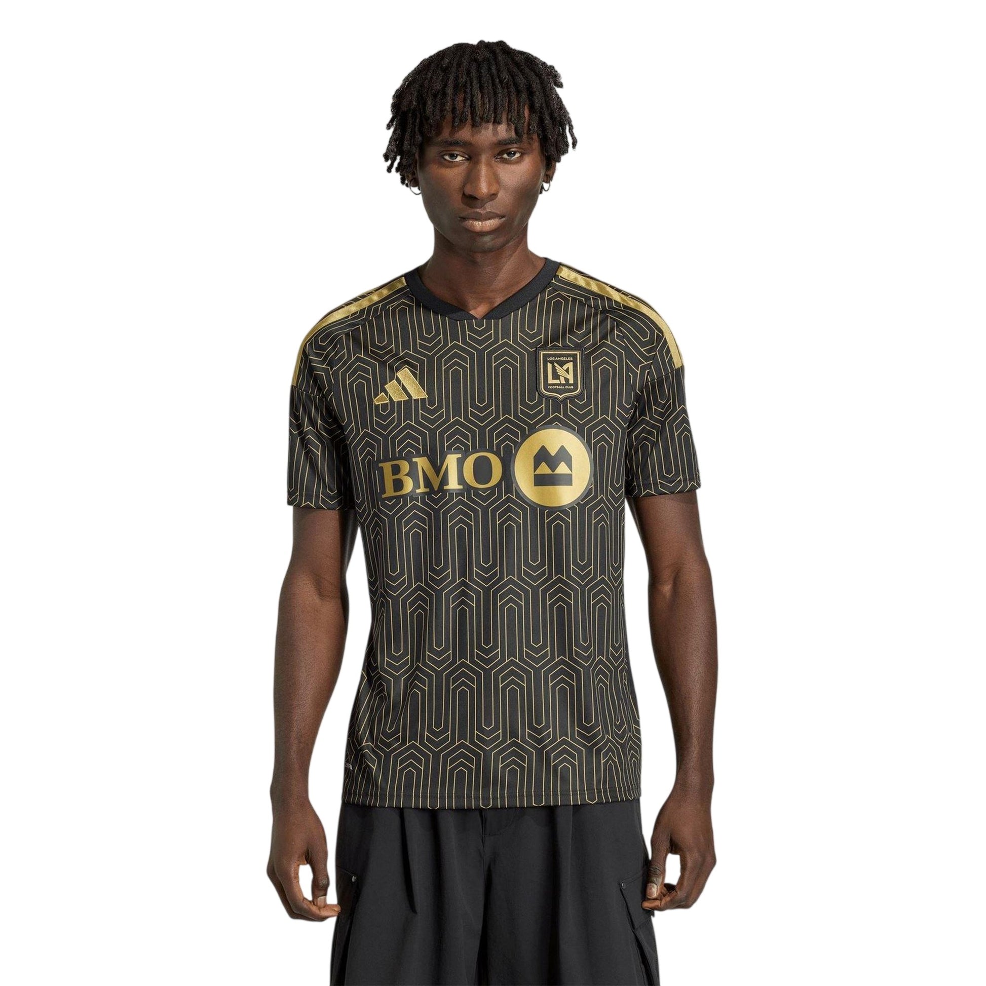 Black-Gold - Pack Shot - Los Angeles FC Mens Adidas Home Jersey
