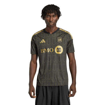 Black-Gold - Pack Shot - Los Angeles FC Mens Adidas Home Jersey