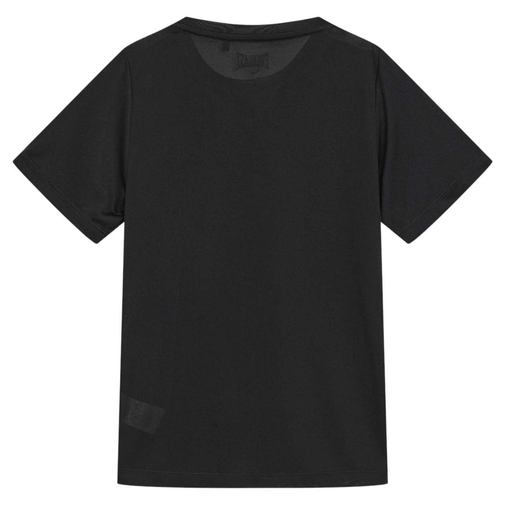 Black - Back - Everlast Childrens-Kids Basketball Crew Neck T-Shirt