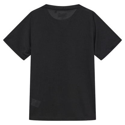 Black - Back - Everlast Childrens-Kids Basketball Crew Neck T-Shirt