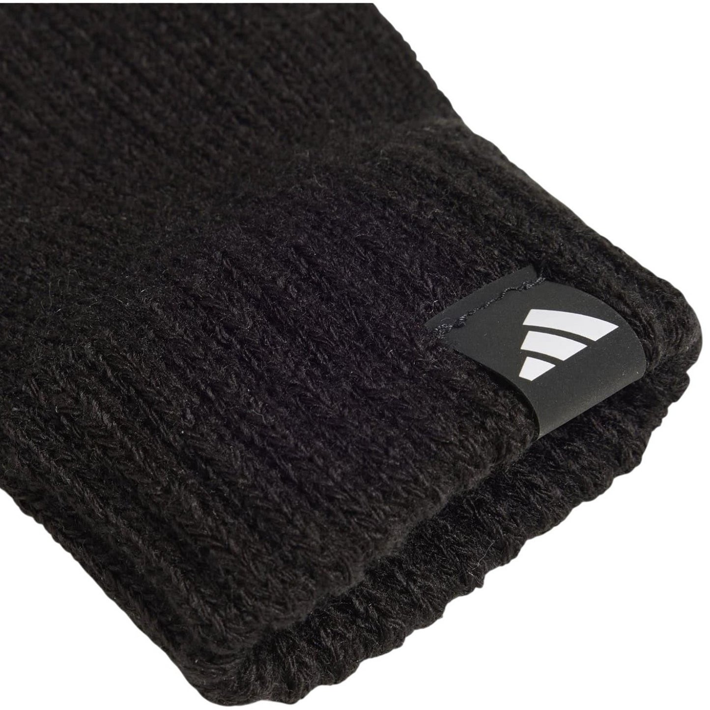 Black-White - Lifestyle - Adidas Childrens-Kids Beanie & Gloves Set