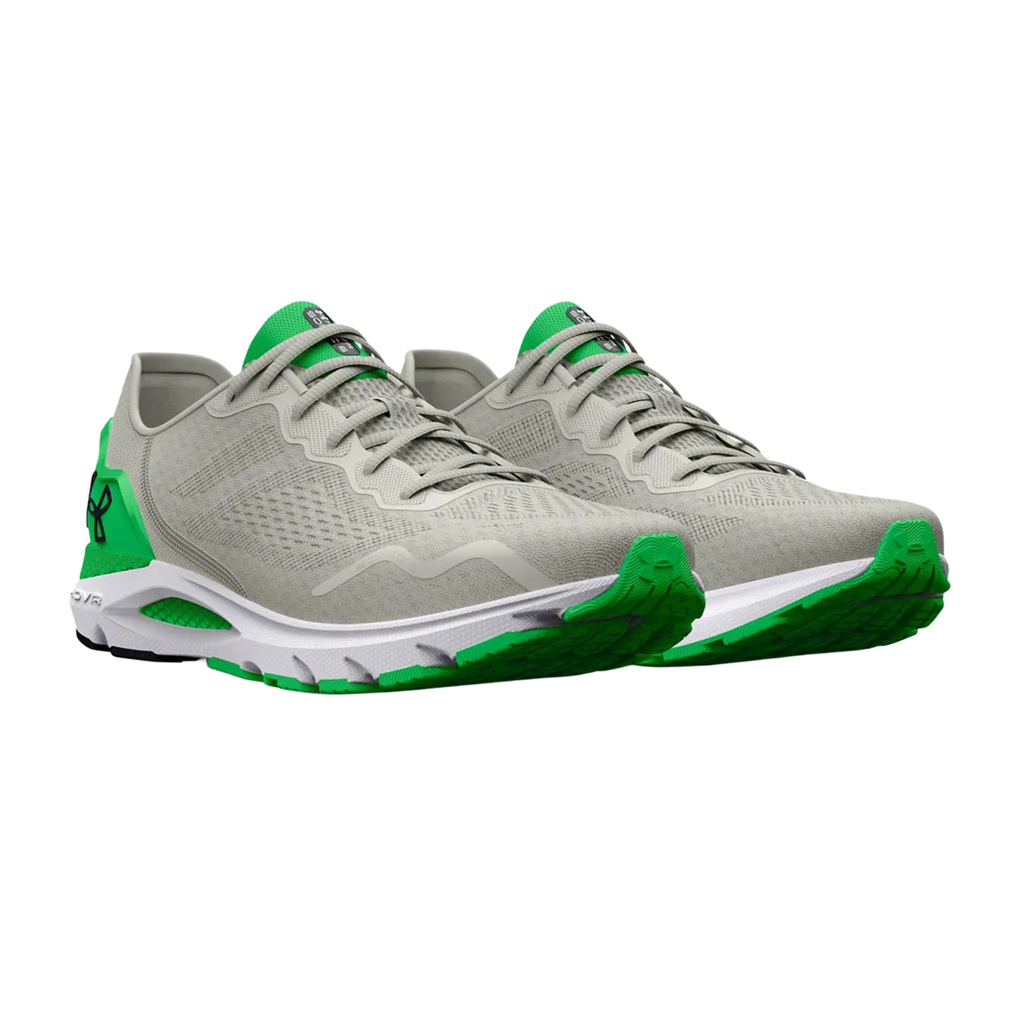Green - Front - Under Armour Mens Hovr Sonic 6 Shoes