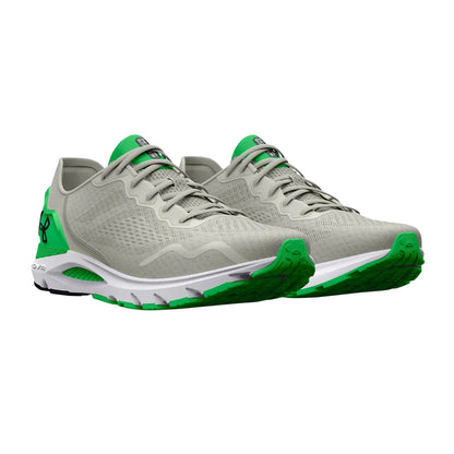 Green - Front - Under Armour Mens Hovr Sonic 6 Shoes