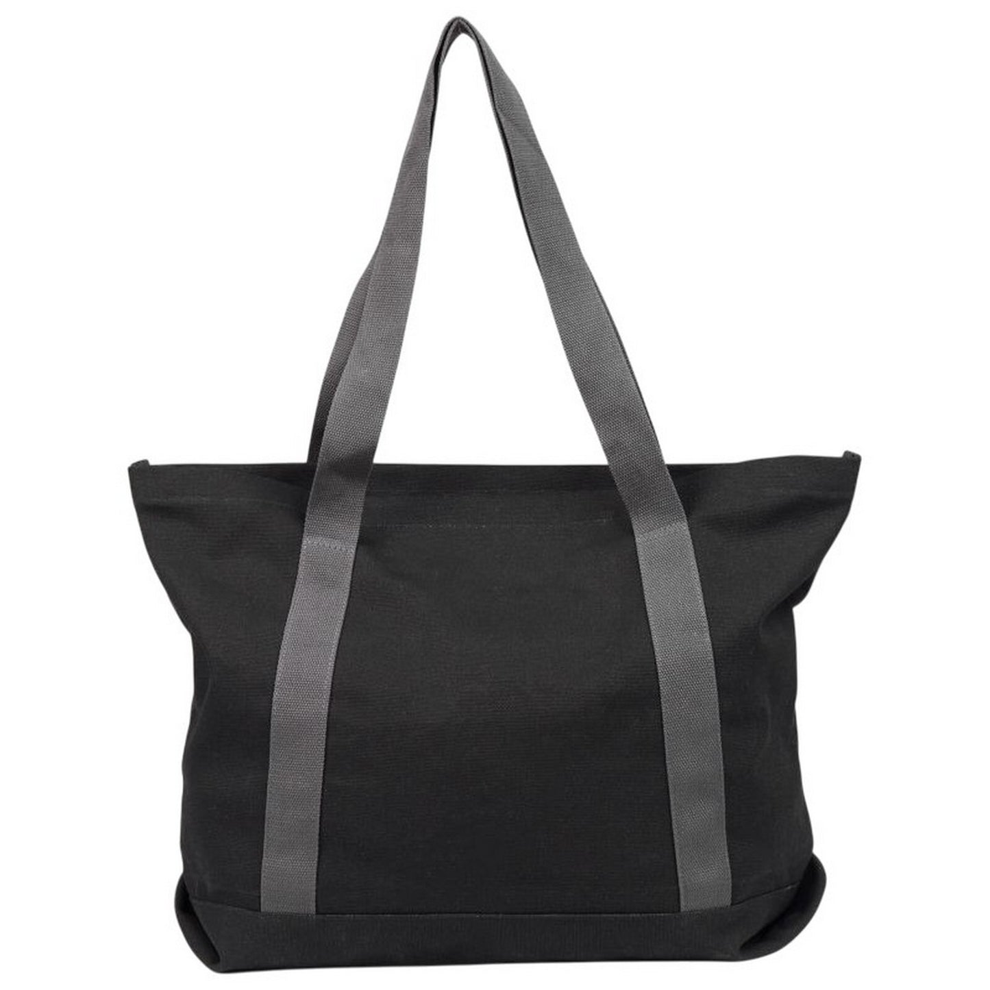 Black - Back - New Balance Canvas Tote Bag