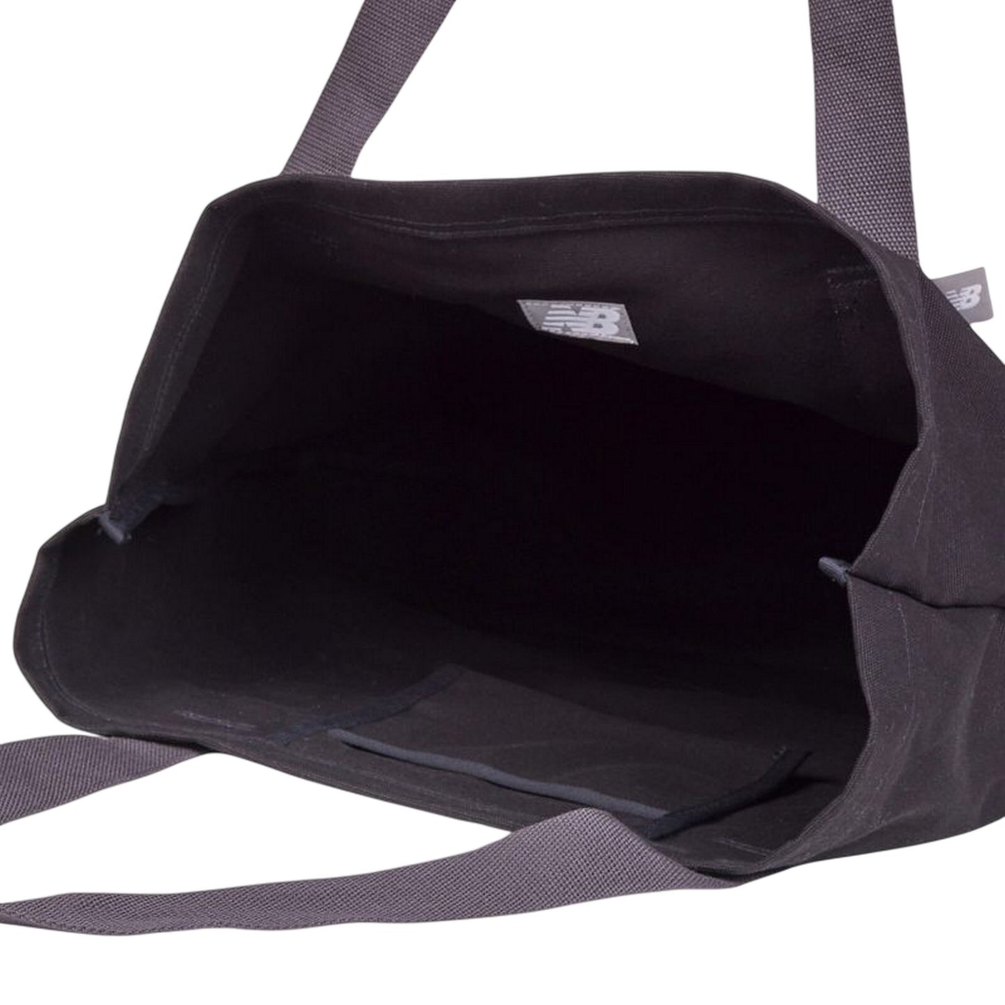 Black - Side - New Balance Canvas Tote Bag