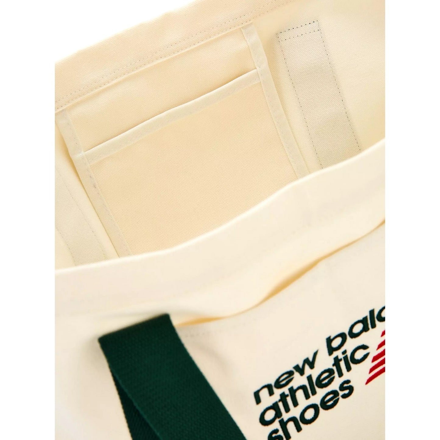Pale Green - Side - New Balance Canvas Tote Bag