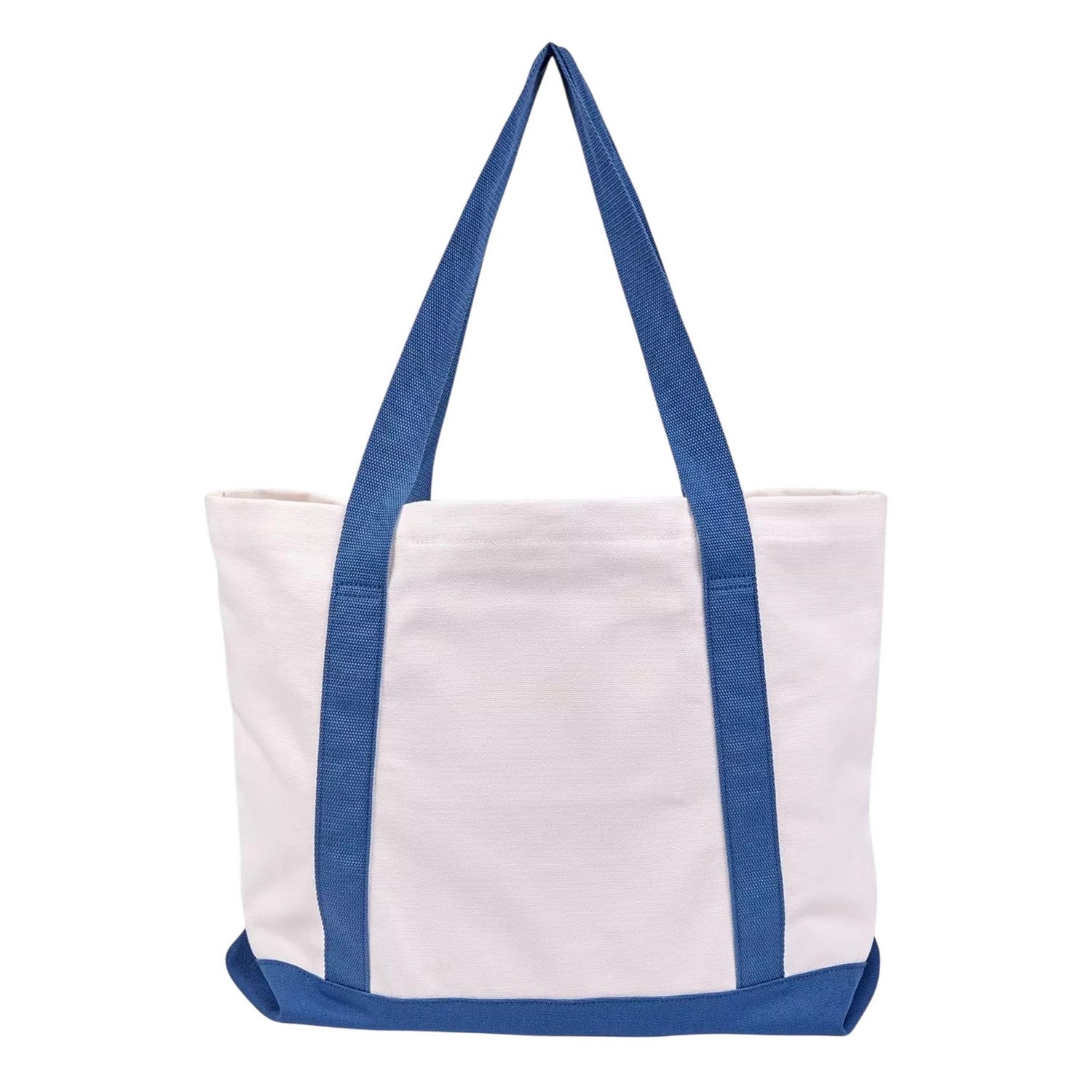 White-Blue - Back - New Balance Canvas Tote Bag