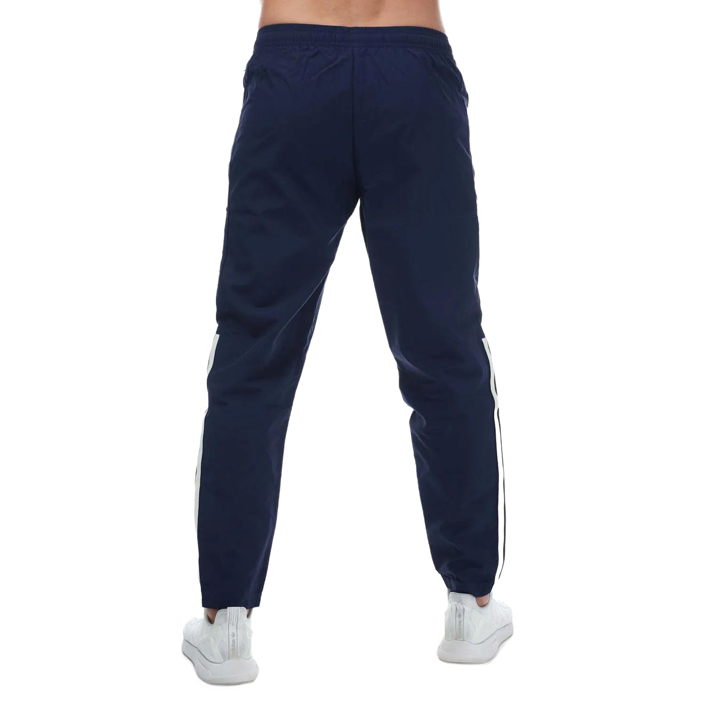 Blue - Back - Adidas Mens 2023-24 Italy Presentation Jogging Bottoms
