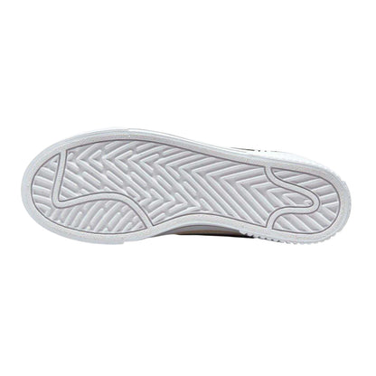 White-Black - Lifestyle - Nike Womens-Ladies Court Legacy Leather Platform Shoes