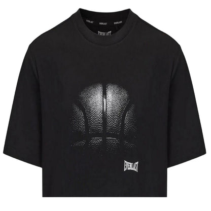 Black - Side - Everlast Mens Basketball T-Shirt