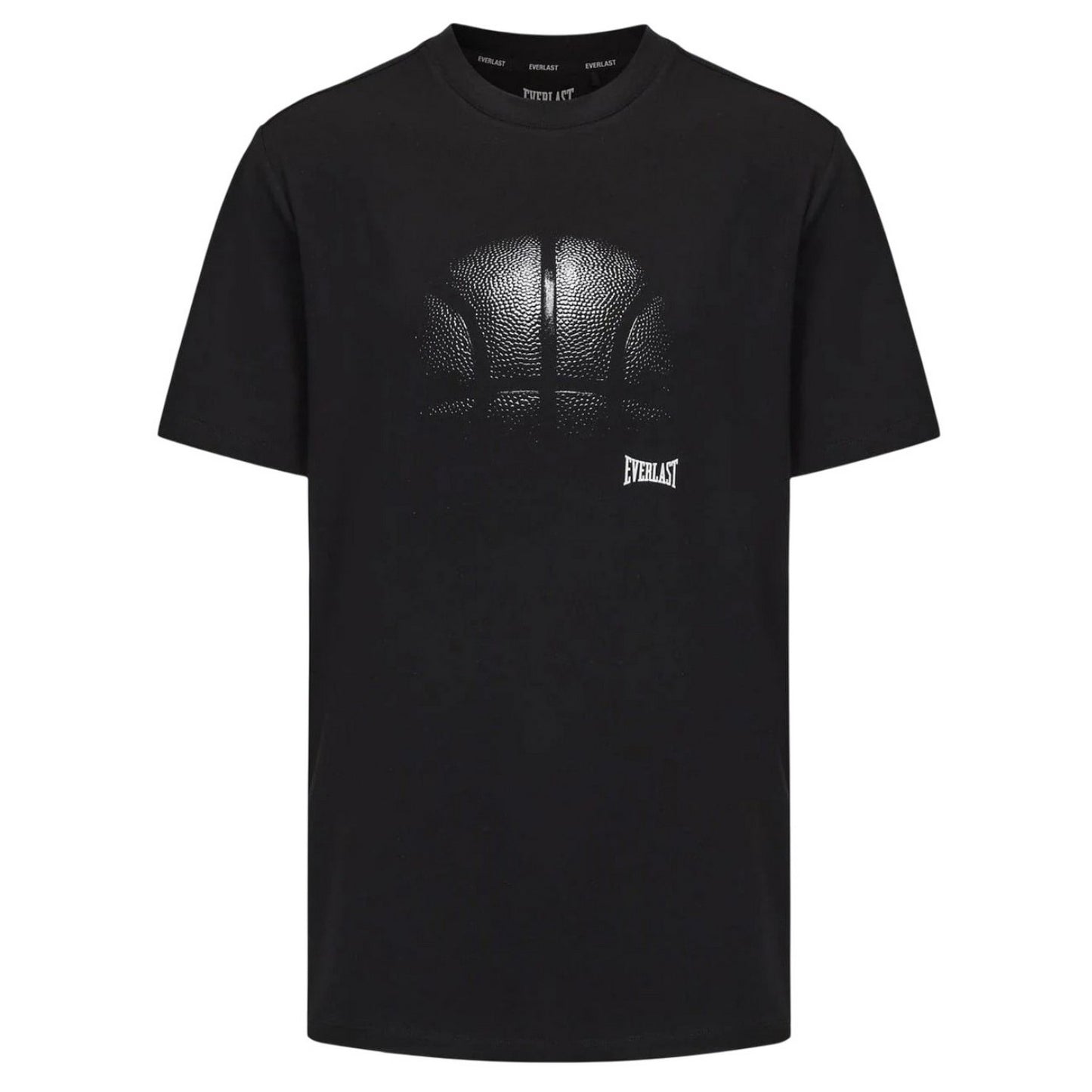 Black - Front - Everlast Mens Basketball T-Shirt