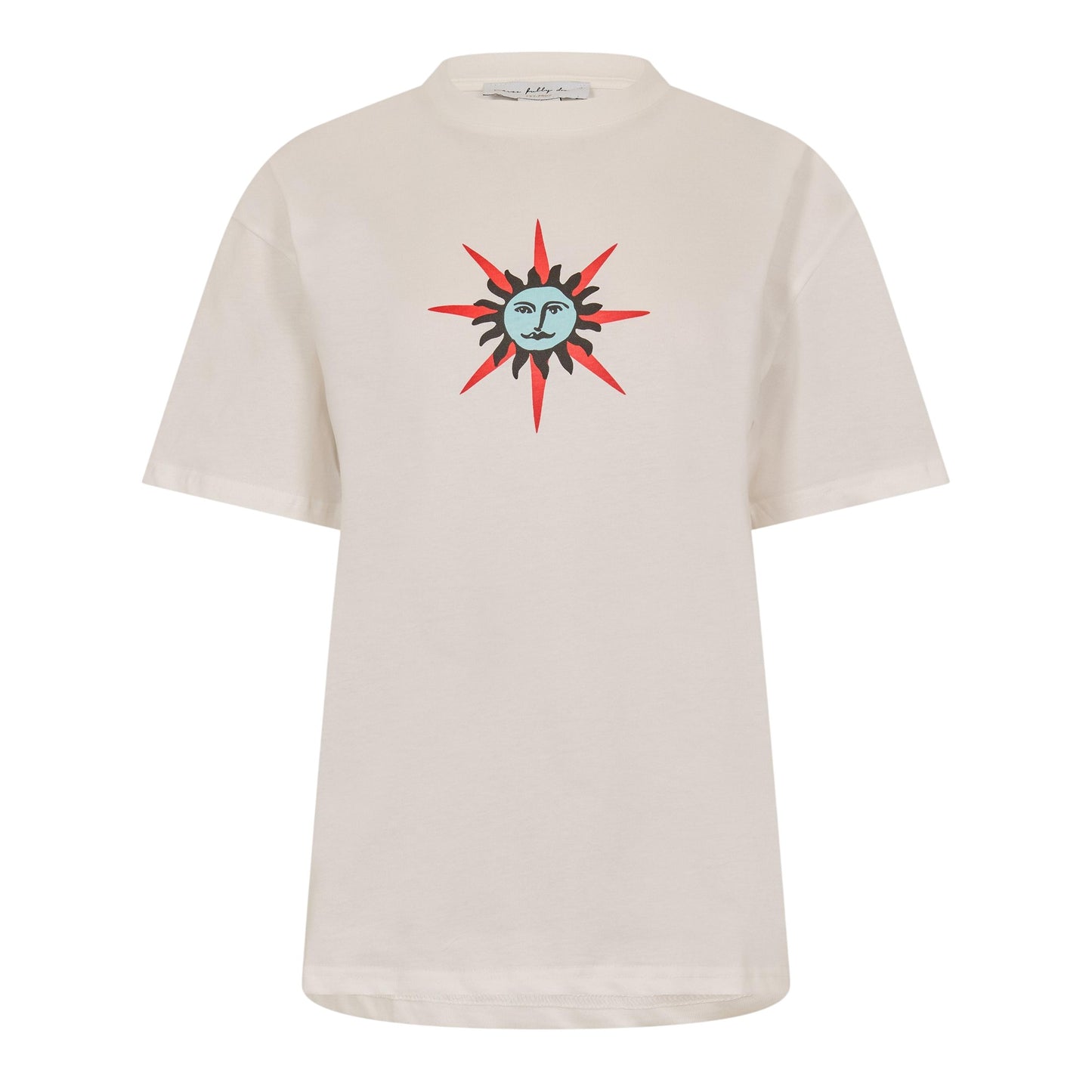 White - Front - Never Fully Dressed Womens-Ladies Morocco Sun T-Shirt