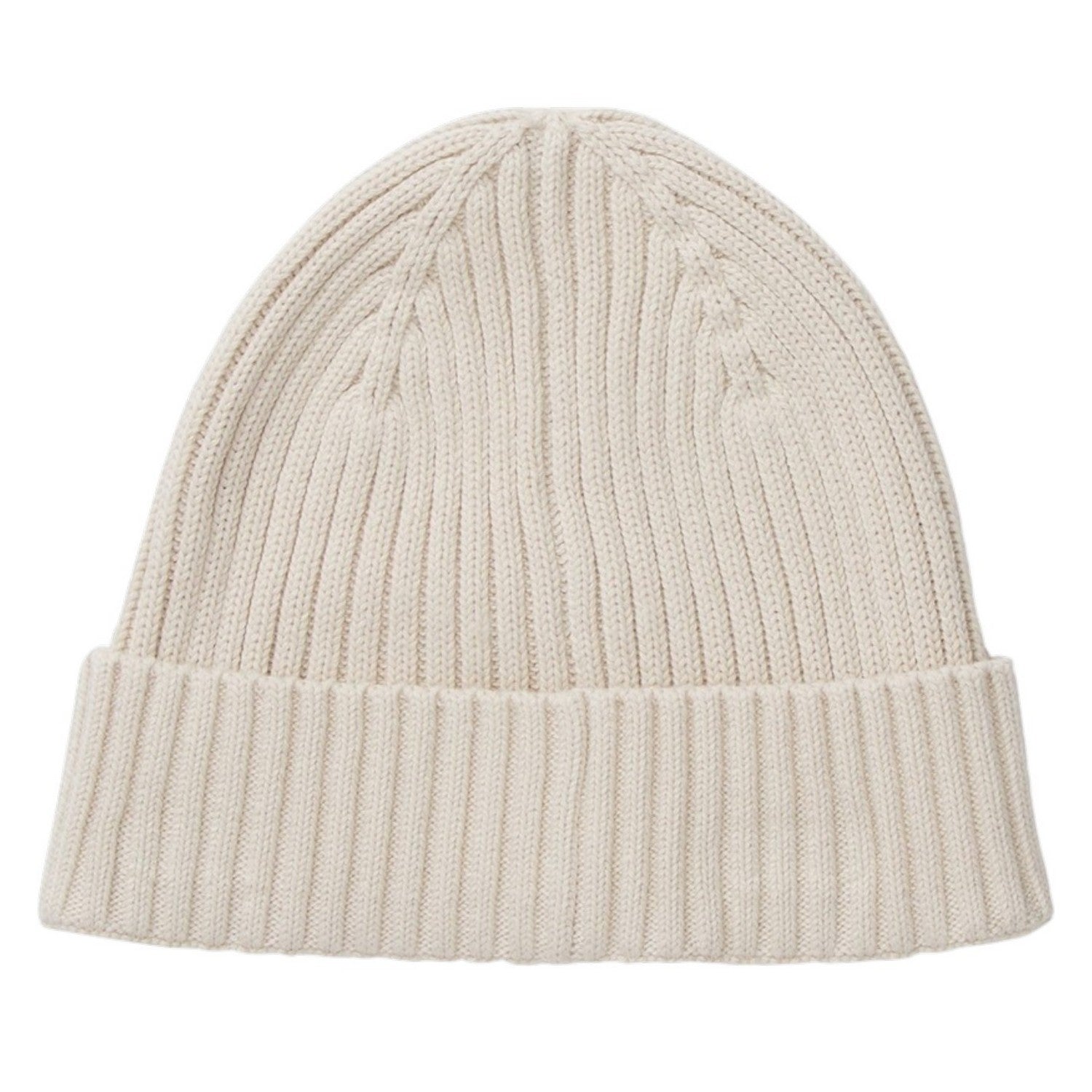 Beige - Back - Tommy Jeans Flag Logo Beanie
