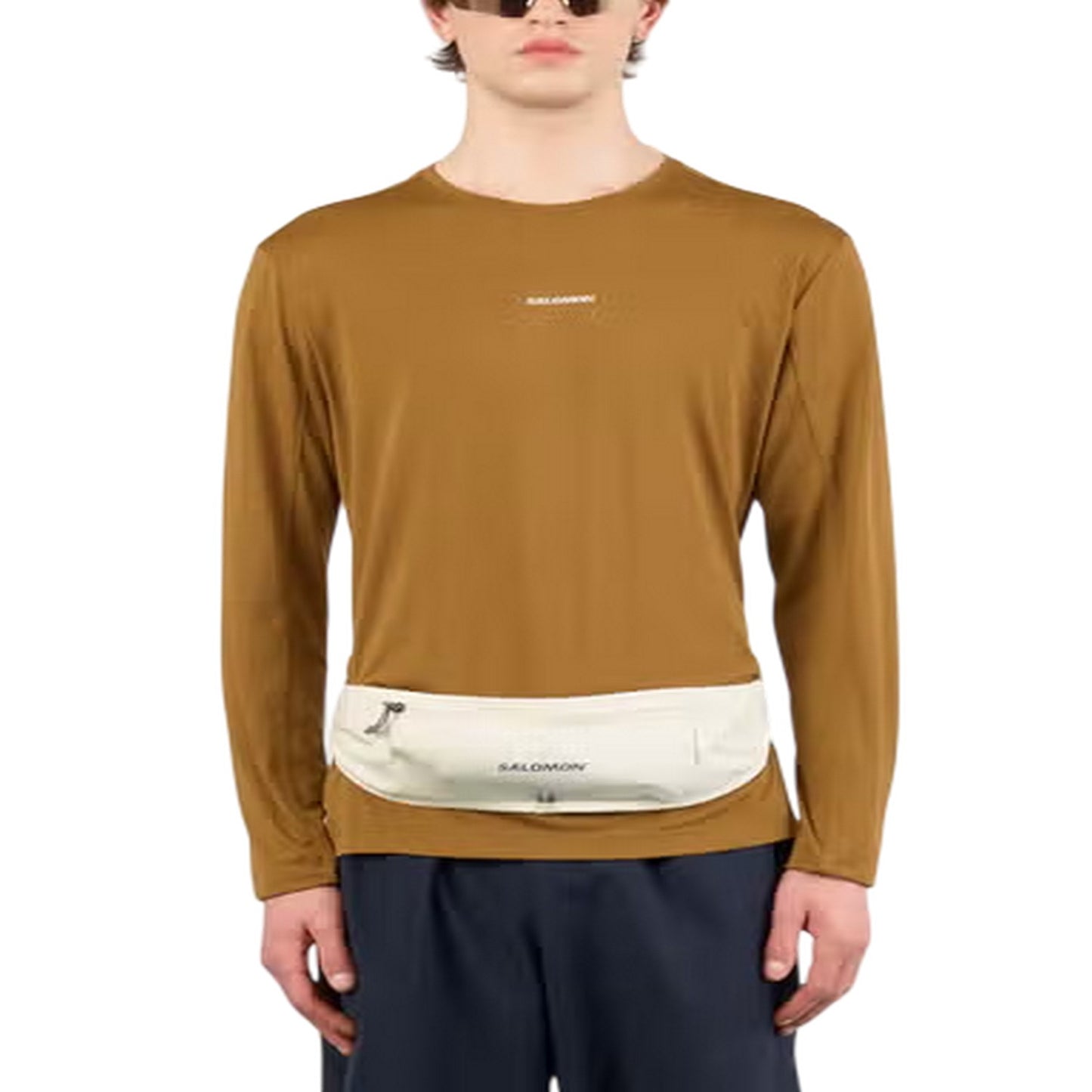 Cream - Side - Salomon Minimalist Bum Bag