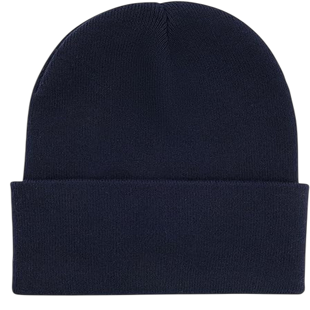 Navy - Back - Hugo Xevon Logo Casual Beanie