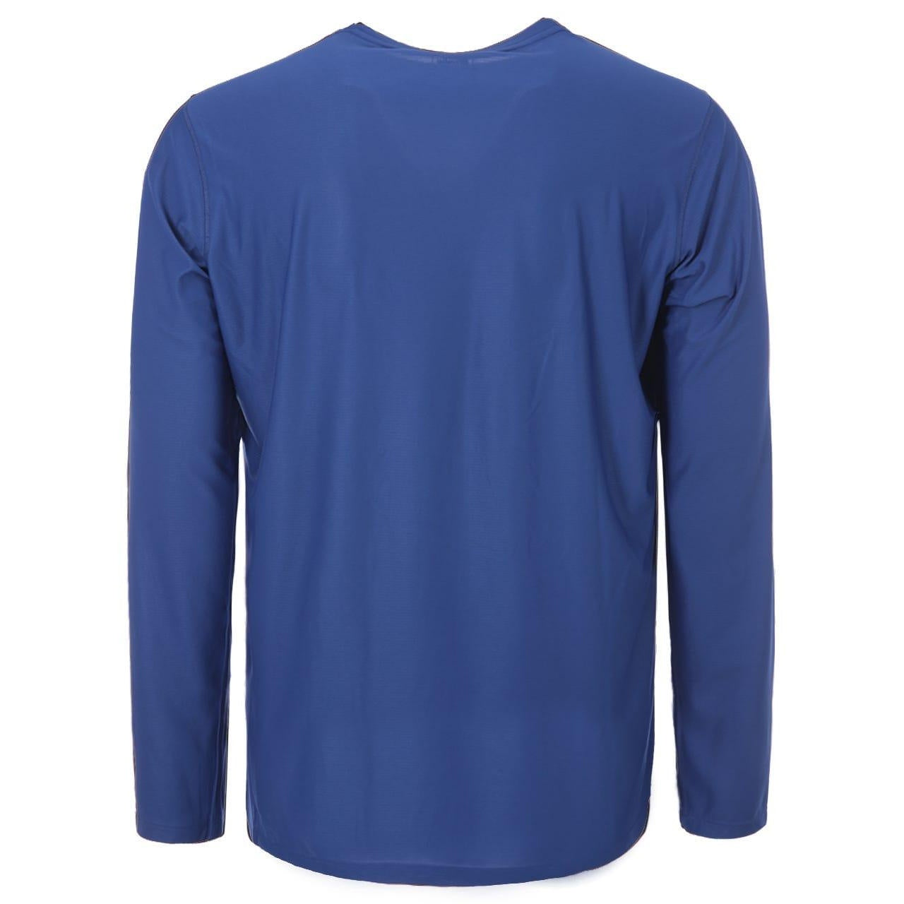 Blue - Back - Berghaus Mens 24-7 Tech Long-Sleeved T-Shirt