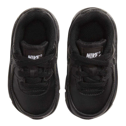 Triple Black - Lifestyle - Nike Childrens-Kids Air Max 90 Leather Trainers