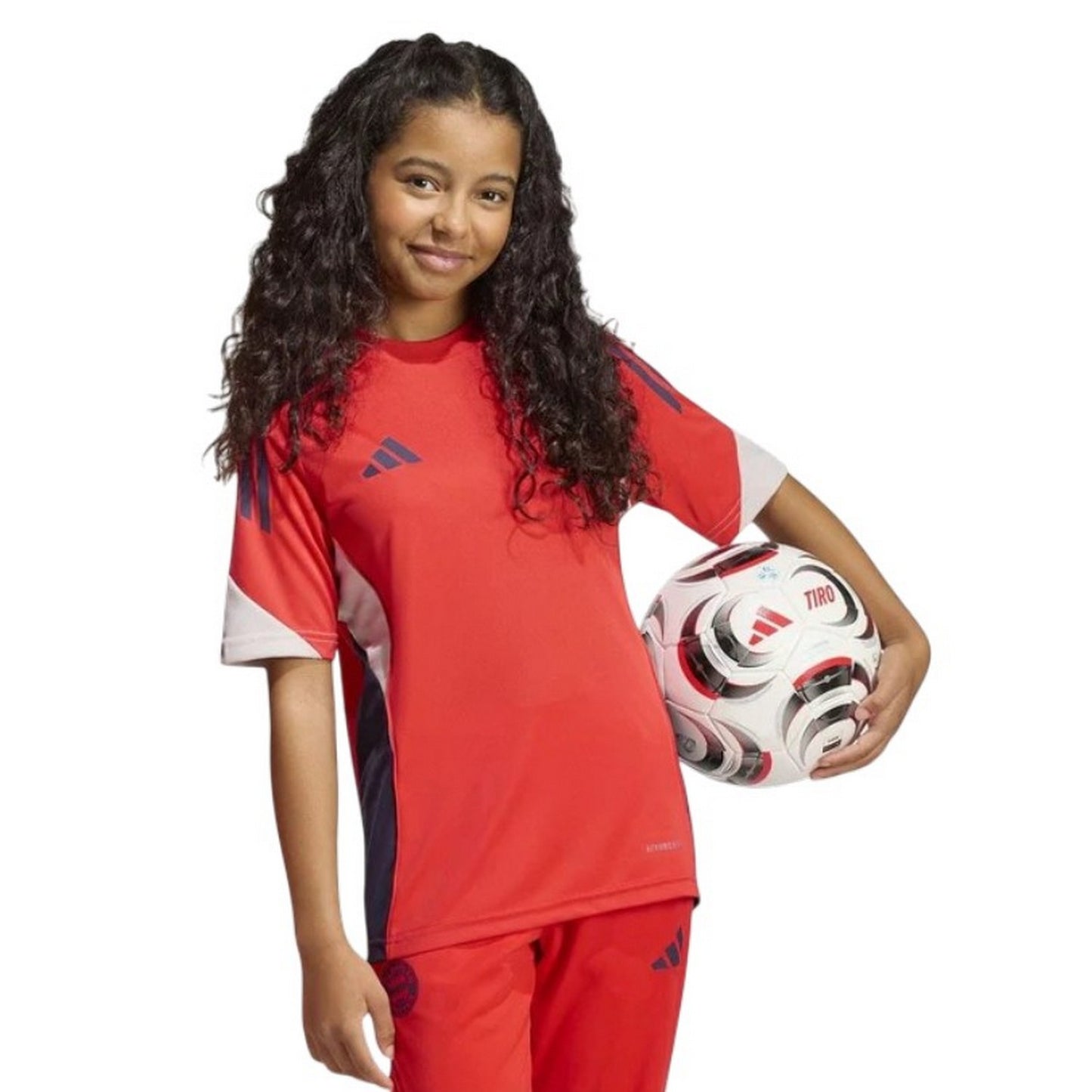 Red-White - Lifestyle - Adidas Childrens-Kids 25-26 FC Bayern Munich Jersey