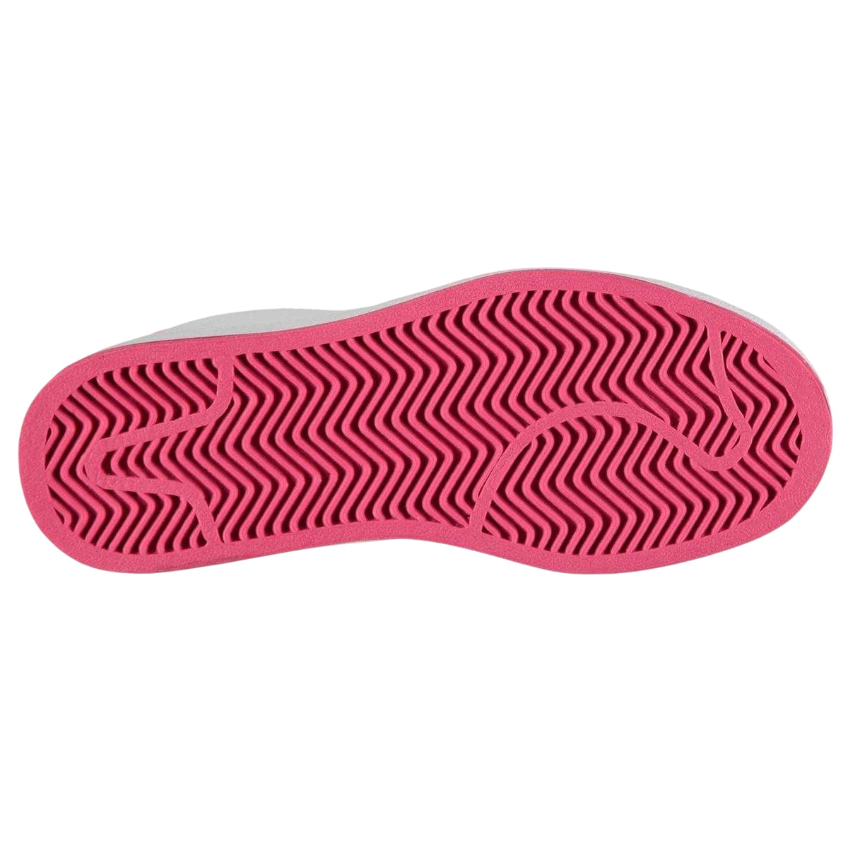 White-Cerise - Back - Slazenger Childrens-Kids Ash Leather Flat Trainers