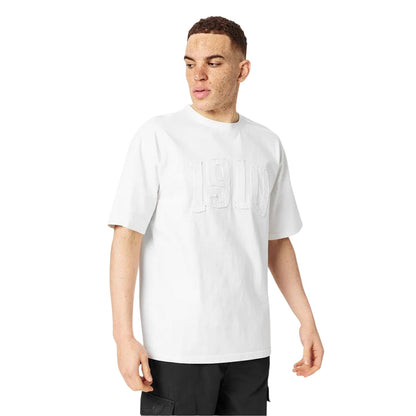 White - Lifestyle - Everlast Mens 1910 Crew Neck Regular T-Shirt