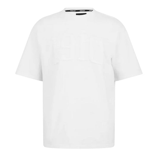 White - Front - Everlast Mens 1910 Crew Neck Regular T-Shirt