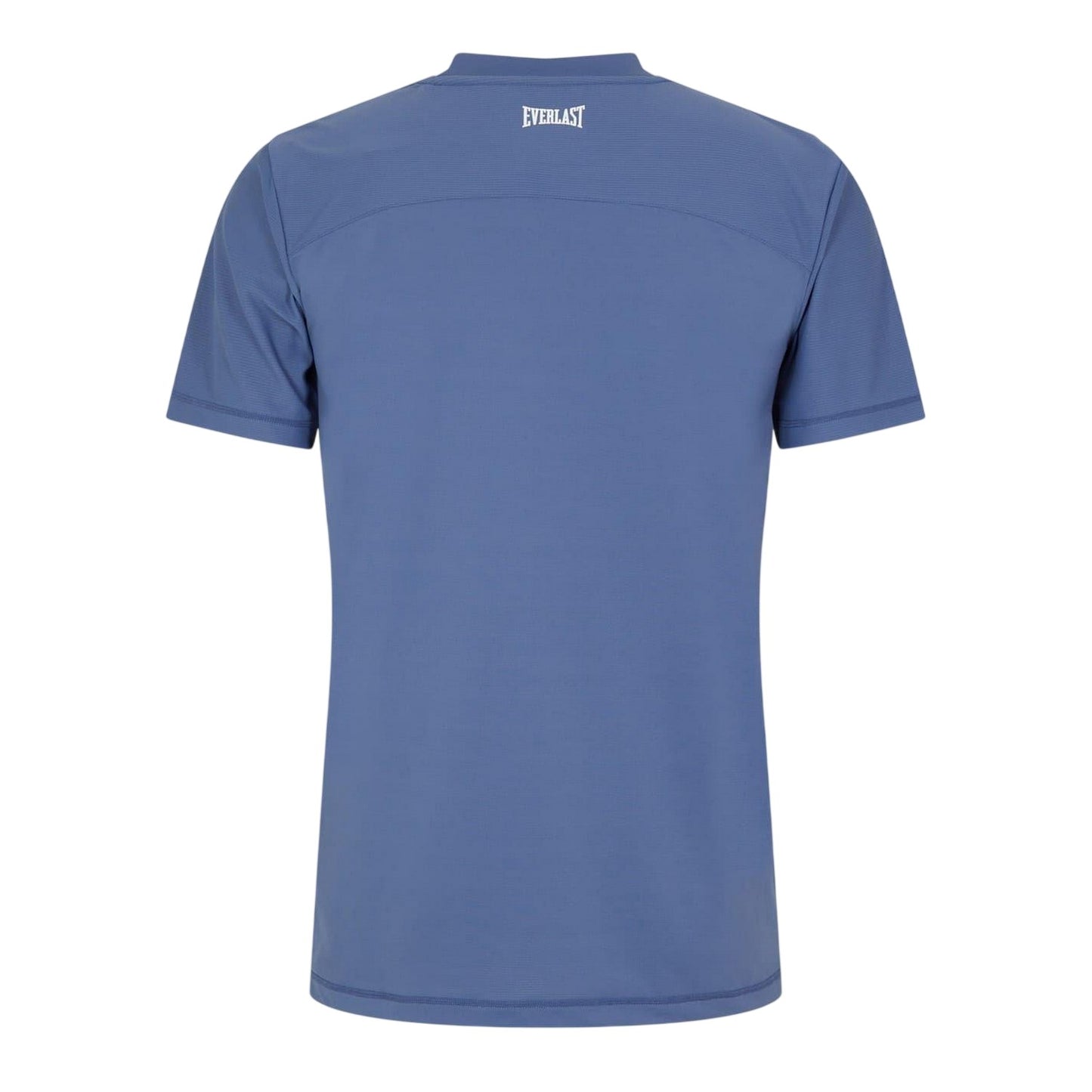 Blue - Back - Everlast Mens Logo Crew Neck Workout T-Shirt