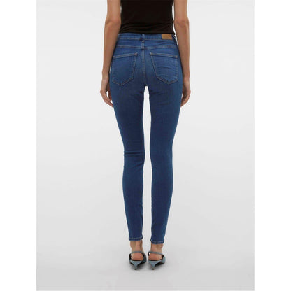 Medium Black - Lifestyle - Vero Moda Womens-Ladies 5 Pockets Skinny Jeans