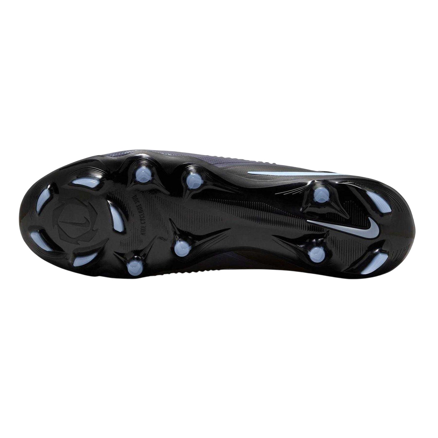 Black - Side - Nike Childrens-Kids Phantom 6 Firm Football Boots