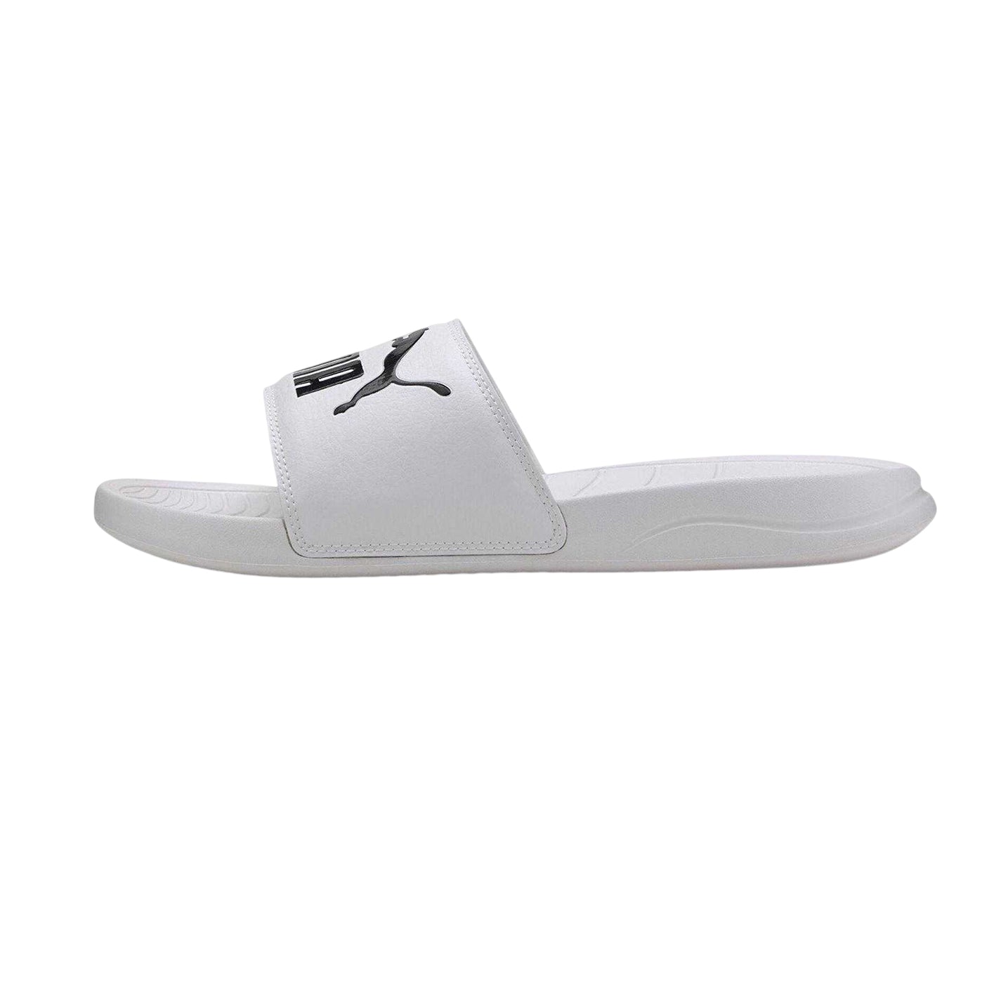 White - Lifestyle - Puma Mens Popcat Flat Sliders
