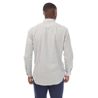 Green - Back - Boss Unisex Adult H-Joe Kent Collar Shirt