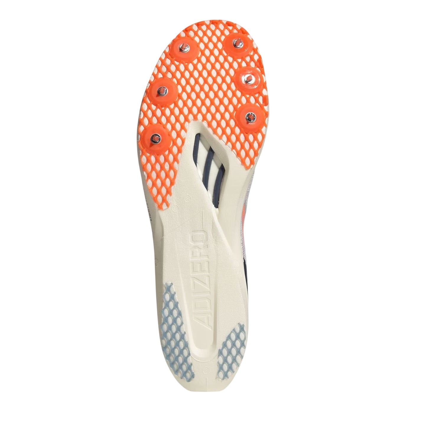 Grey - Side - Adidas Unisex Adult Adizero Running Athletic Shoe Spikes