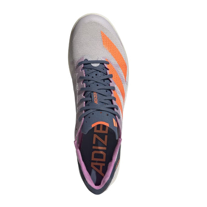 Grey - Pack Shot - Adidas Unisex Adult Adizero Running Athletic Shoe Spikes