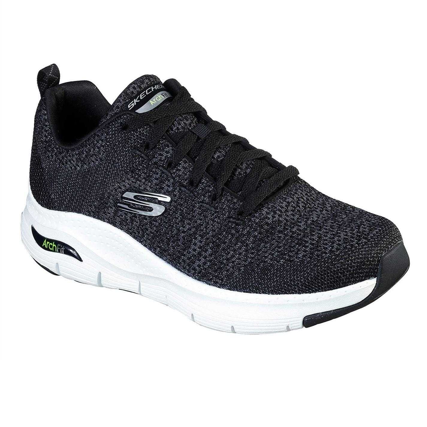 Black - Pack Shot - Skechers Mens Paradyme Arch Fit Trainers