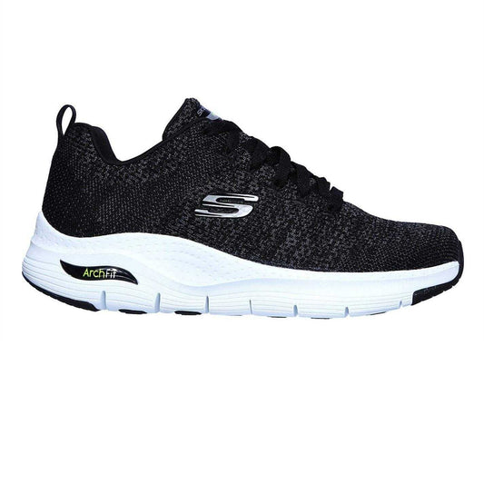 Black - Front - Skechers Mens Paradyme Arch Fit Trainers