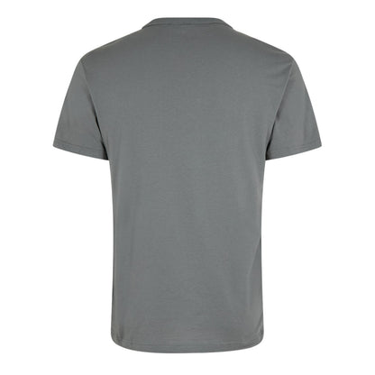 Grey - Back - G-Star Mens Logo Regular T-Shirt