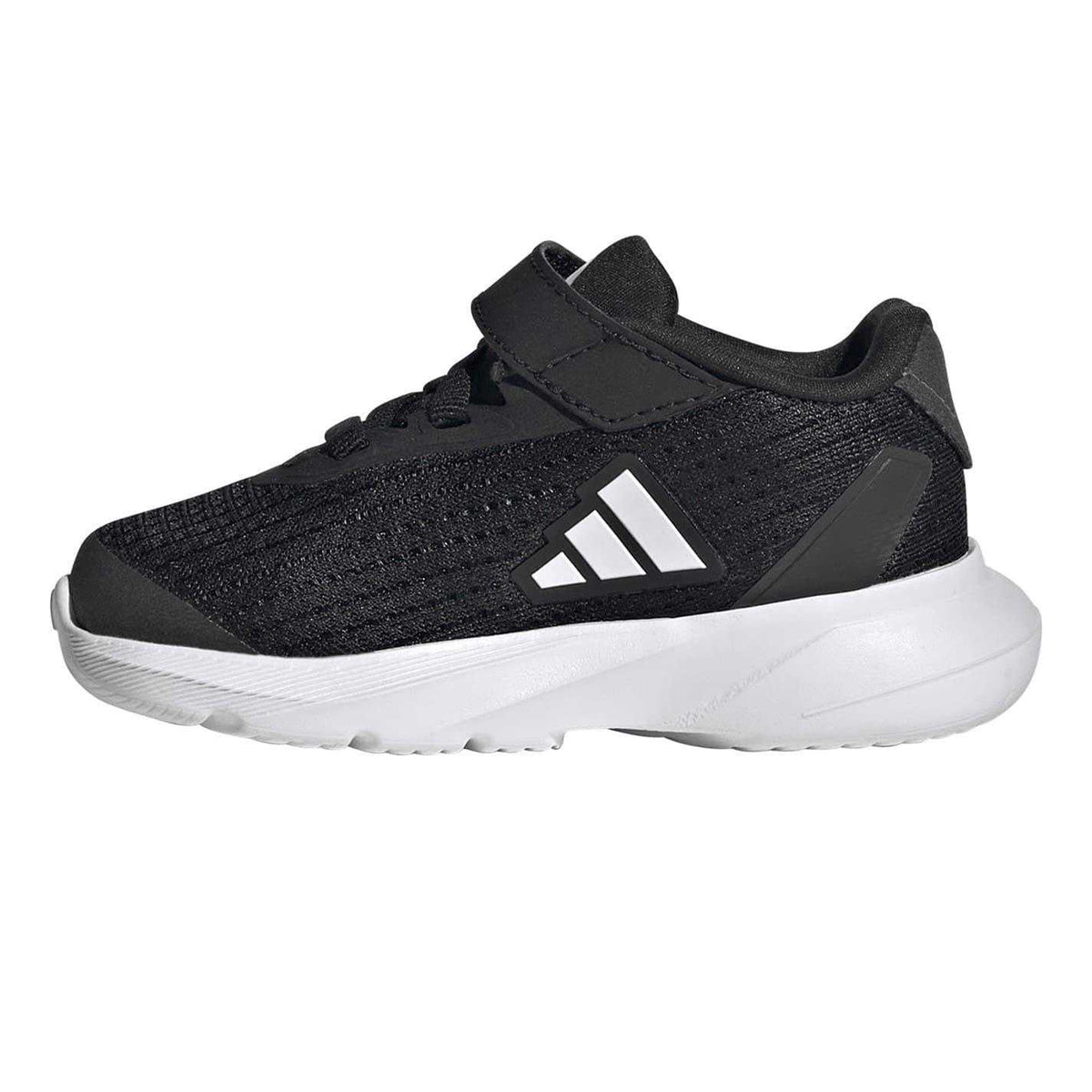 Black - Side - Adidas Childrens-Kids Duramo Trainers
