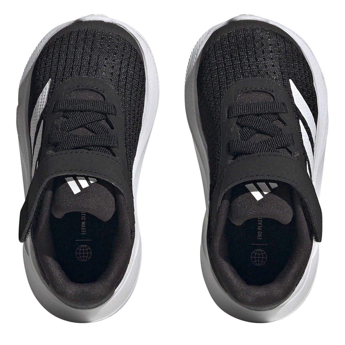 Black - Lifestyle - Adidas Childrens-Kids Duramo Trainers