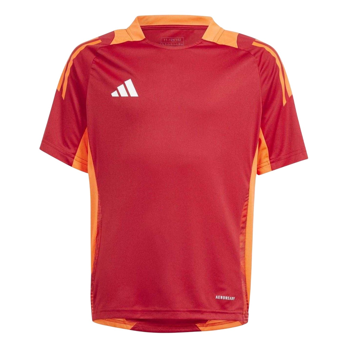 Team Power Red - Front - Adidas Childrens-Kids Tiro 24 T-Shirt