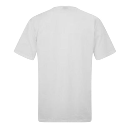 White - Back - G-Star Mens Graphic Print Drop Tail Relaxed Fit T-Shirt