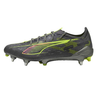 Silver - Side - Puma Unisex Adult 5 Ultimate Soft Ground Football Boots