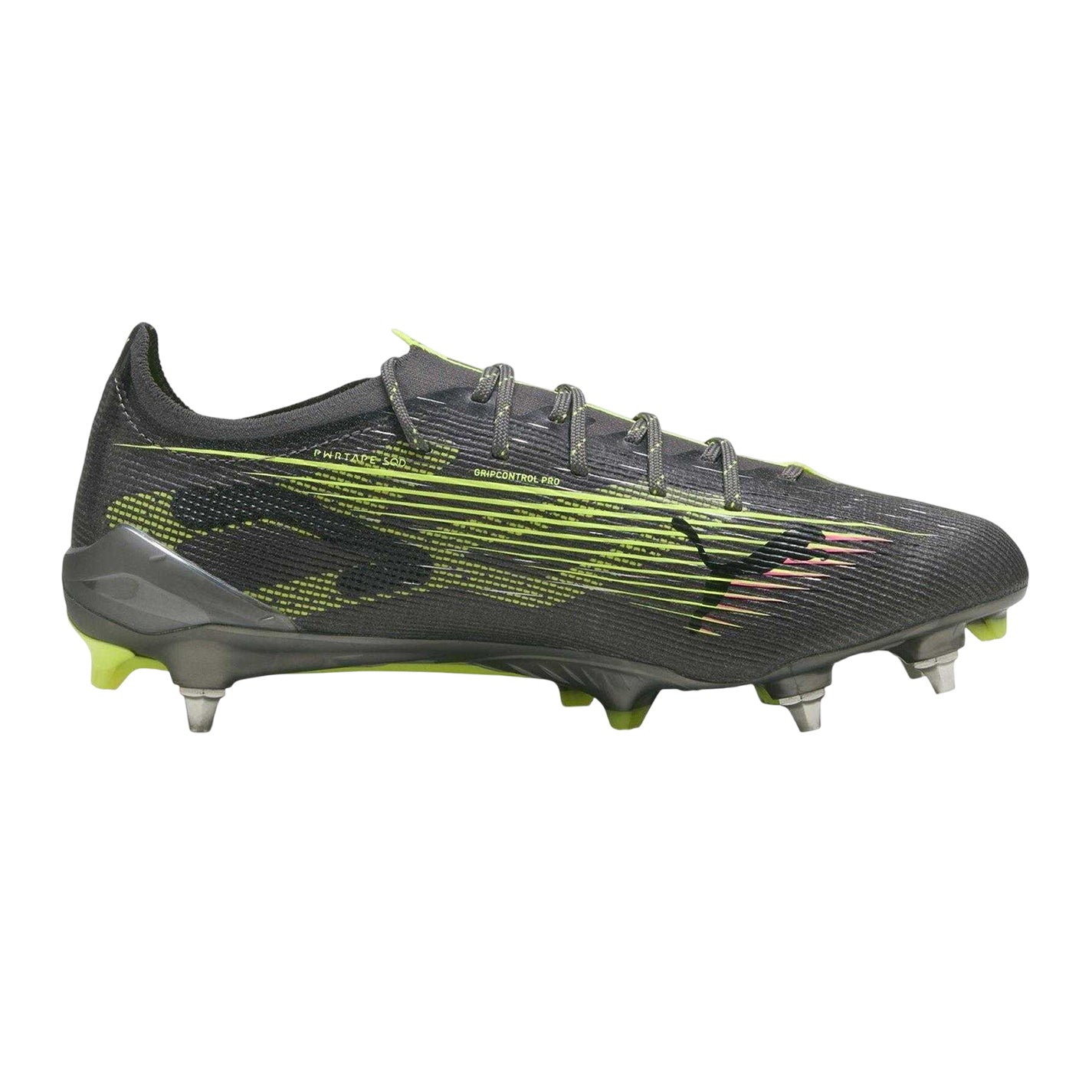 Silver - Front - Puma Unisex Adult 5 Ultimate Soft Ground Football Boots