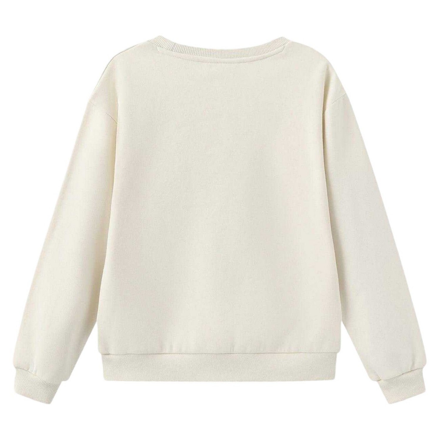 Cream-Pink - Back - Disney Childrens-Kids 1928 Minnie Mouse Sweatshirt