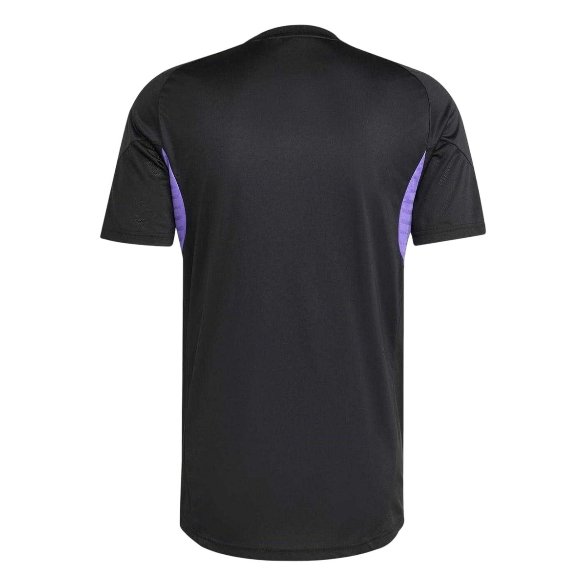 Black-Purple - Back - Adidas Mens Tiro 25 Competition Training T-Shirt