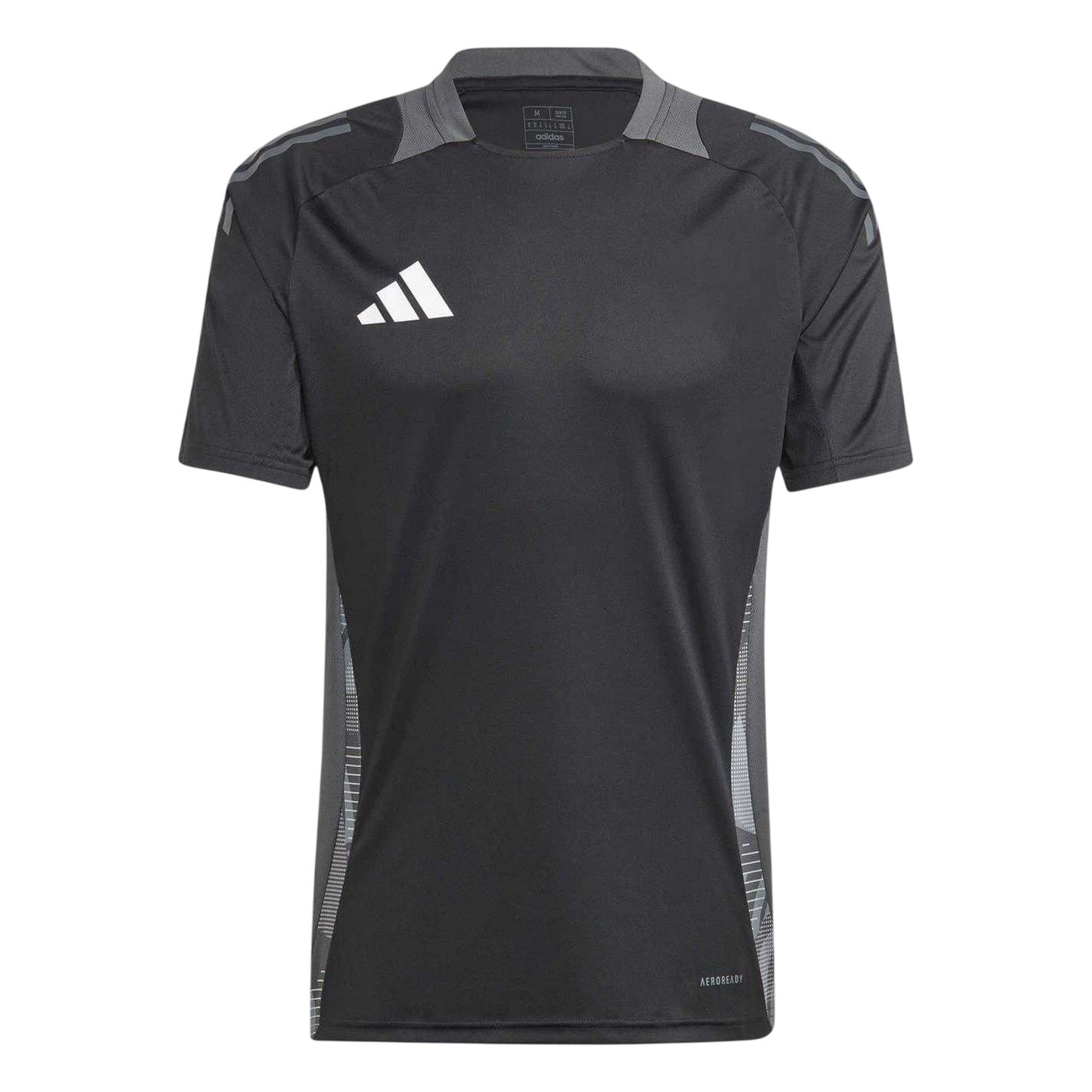 Black-Grey - Front - Adidas Mens Tiro 25 Competition Training T-Shirt