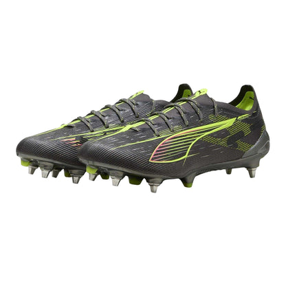 Matted Silver - Lifestyle - Puma Childrens-Kids Ultra 5 Ultimate Soft Ground Football Boots