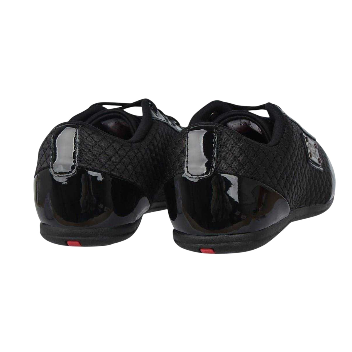 Black - Back - Firetrap Childrens-Kids Dr Domello Quilted Trainers