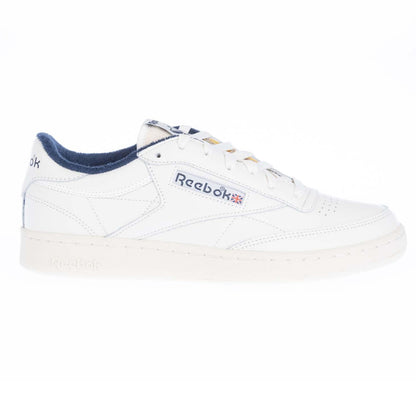 Chalk - Side - Reebok Unisex Adult Club C 85 Vintage Leather Trainers
