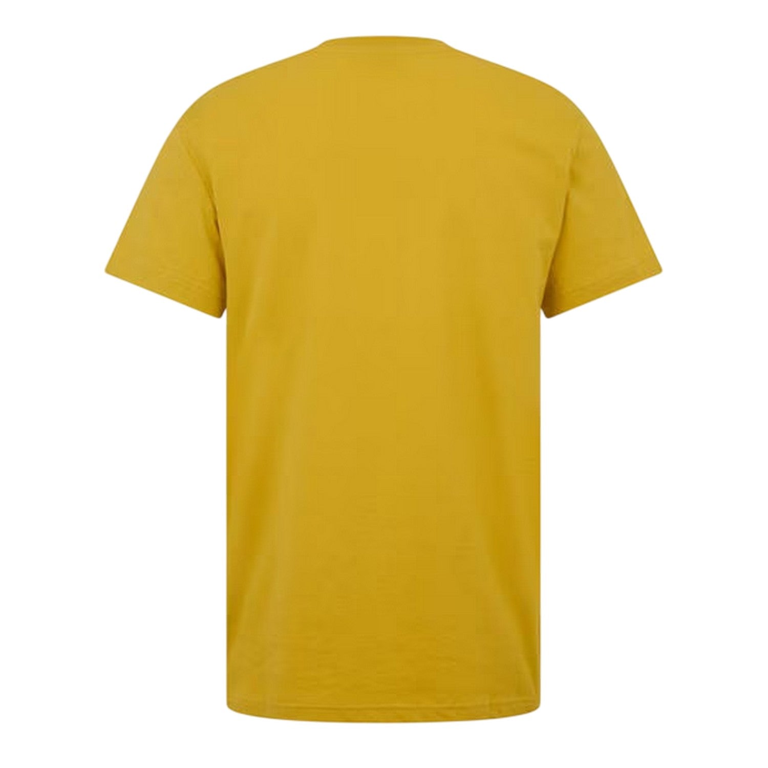 Lemon Yellow - Back - G-Star Mens Distressed Logo Regular T-Shirt